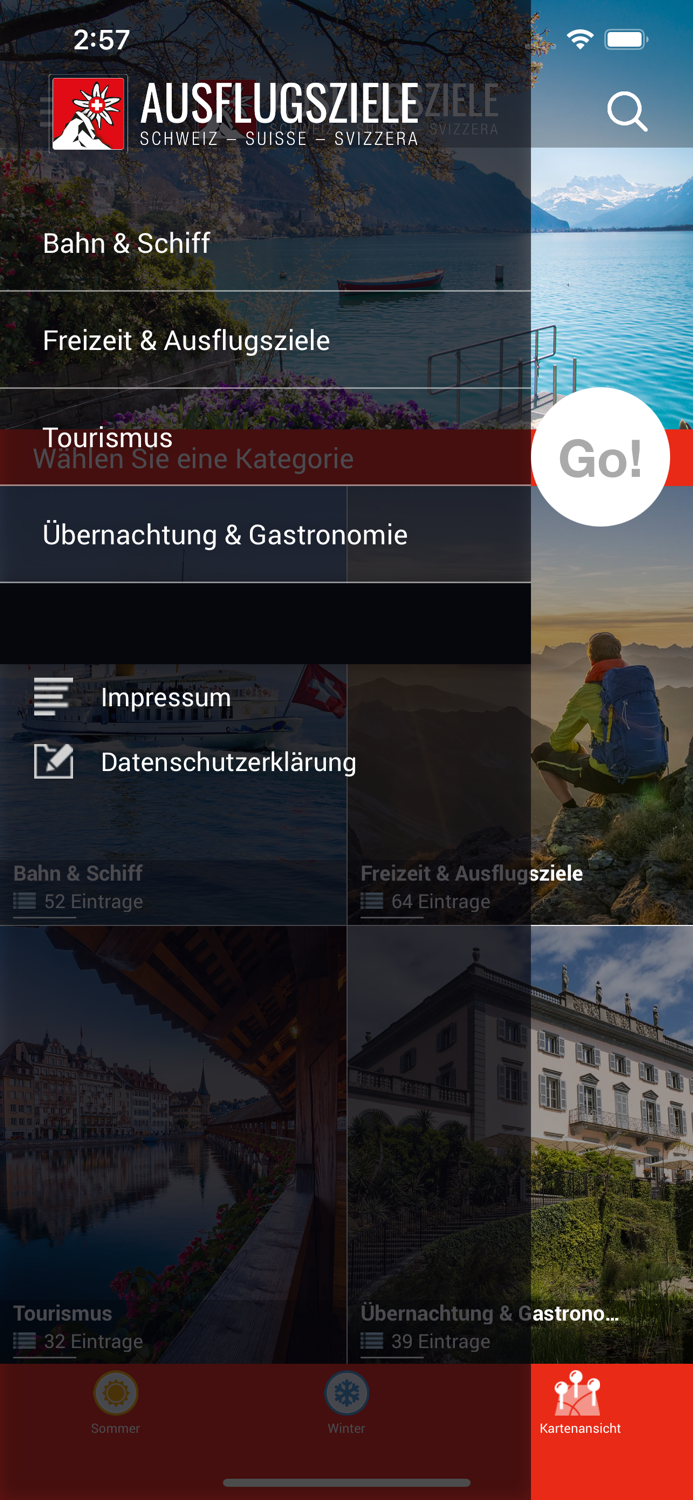 Ausflugsziele Schweiz
