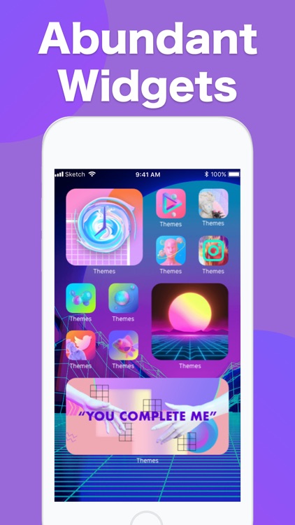 Themes: Color Widgets, Icons