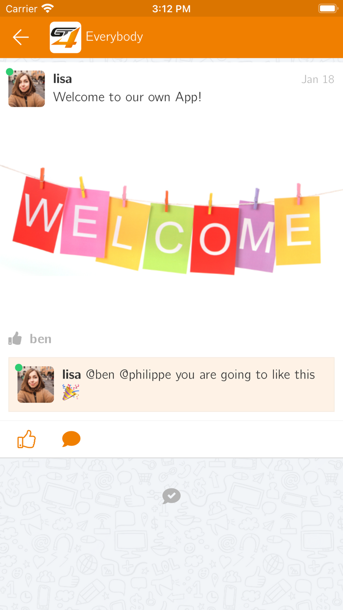 GT4 Team Messaging System