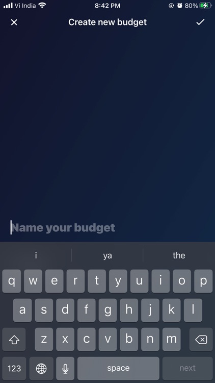 iBudget - Trips & Daily Needs