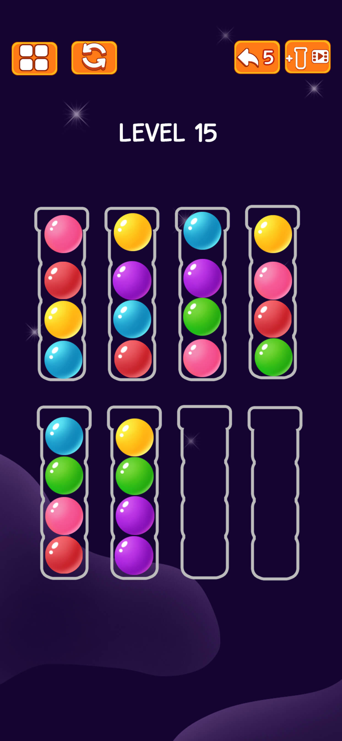 Ball Sort Puzzle Sorting