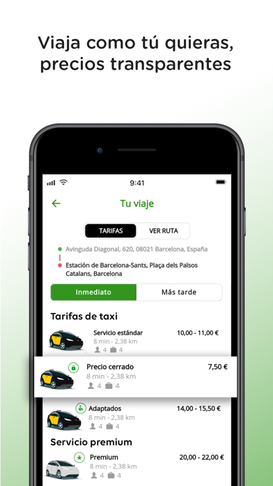 How to cancel & delete Taxi Ecologic Barcelona App from iphone & ipad 3