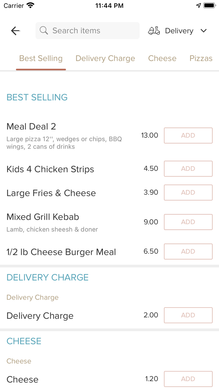 Pizza Box and Burgers