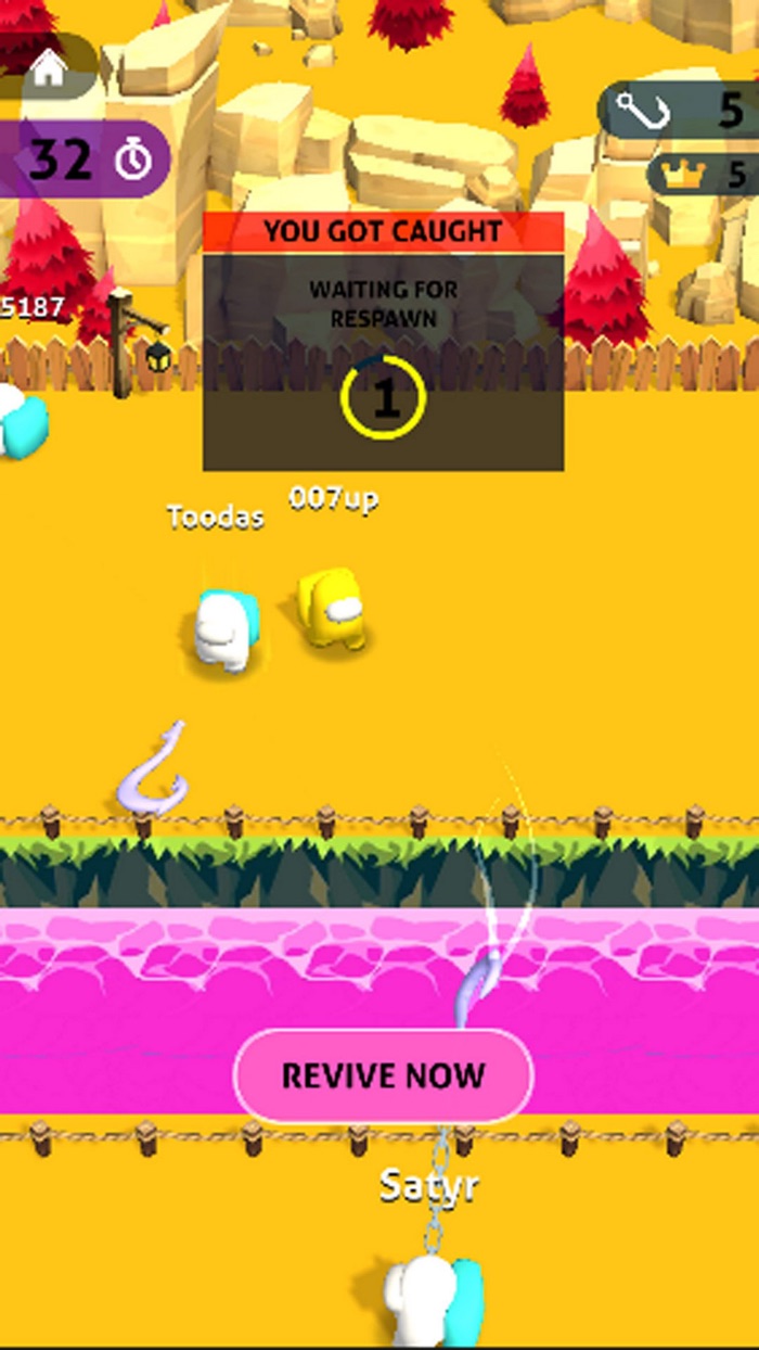 Catch Hook Pudge Wars