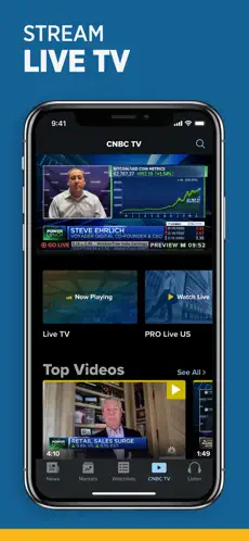 Screenshot 5 CNBC: Stock Market & Business iphone