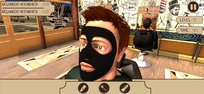 Hair Saloon Barber Shop Games