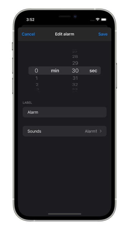 Min & Sec Alarm+ screenshot-6