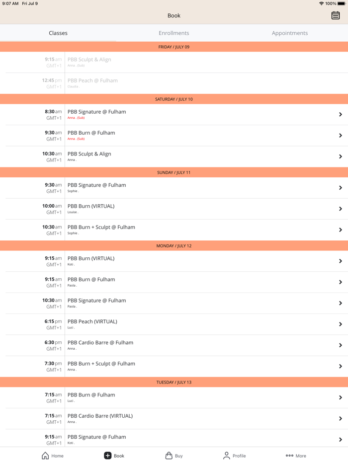 Paola’s BodyBarre PBB