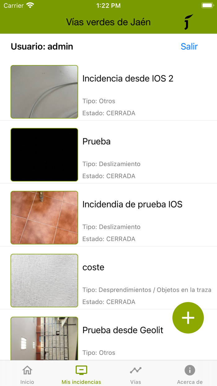 Usuarios Vias Verdes