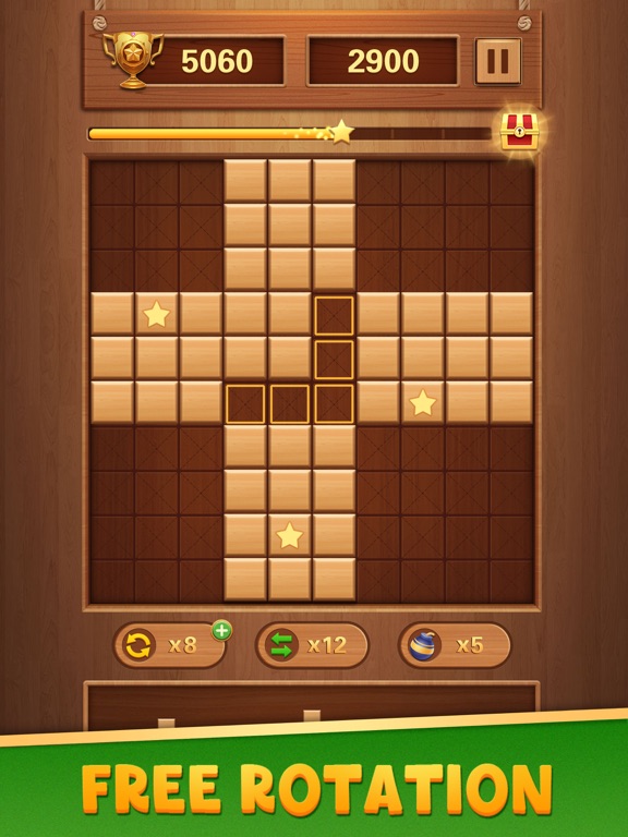 Block Puzzle Wood Blast screenshot 2