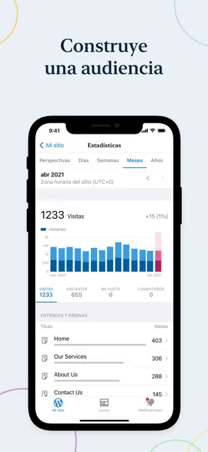 Imágen 4 WordPress - Constructor web iphone