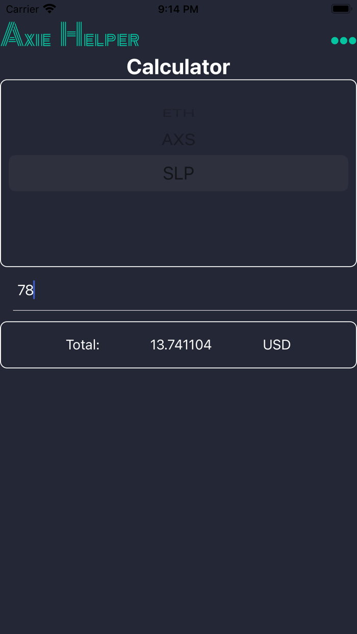 Axie Helper