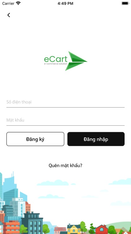 Ecart - Nền tảng app bán hàng