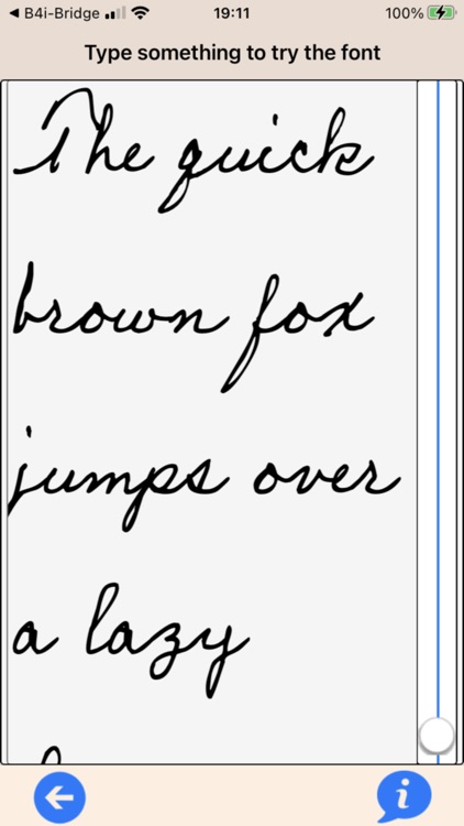 Handwriting Fonts Mobile