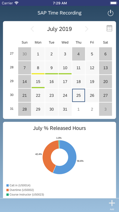 How to cancel & delete SAP Time Recording from iphone & ipad 2