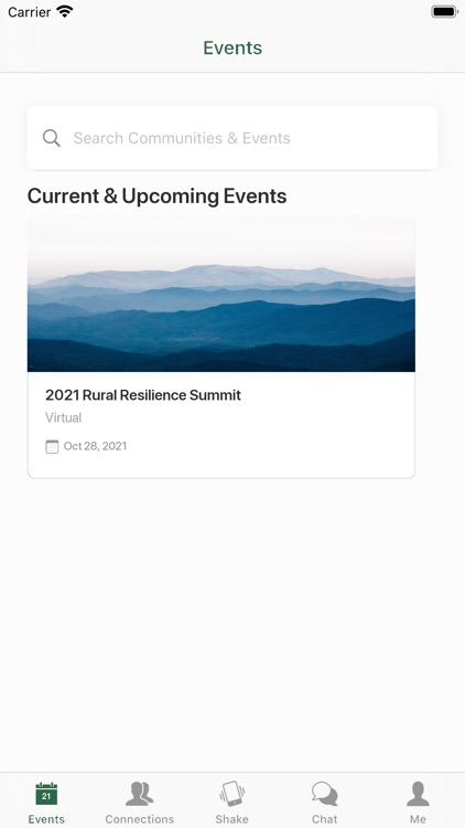 Rural Resilience Summit