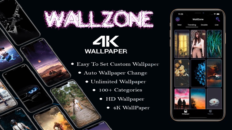 WallZone - 4K Wallpaper Themes