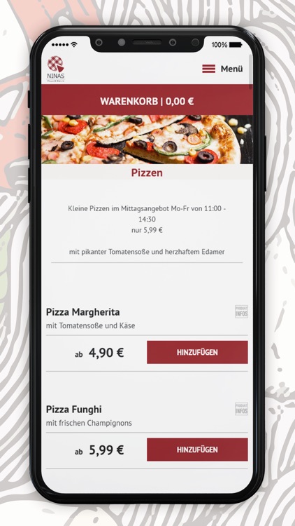 Ninas Pizza & Bistro screenshot-3