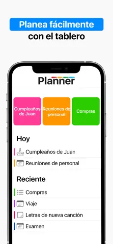 Screenshot 1 Planificador Calendario Agenda iphone