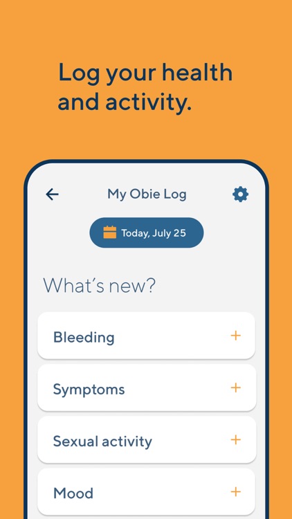 Obie: Fertility, cycle tracker screenshot-6