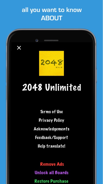 2048 Unlimited Play screenshot-4