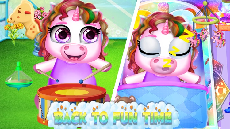 Baby Unicorn Care: Mom Game screenshot-3