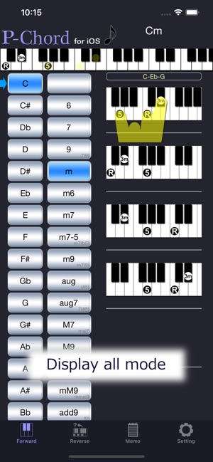 P Chord Dans L App Store
