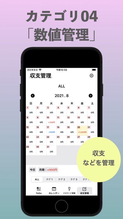 AnRA / ToDo, パスワードなど多種データ一元的管理 screenshot-7