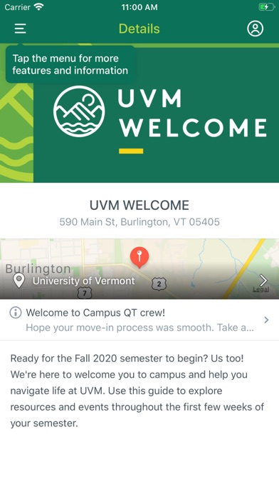 How to cancel & delete University of Vermont Compass from iphone & ipad 3