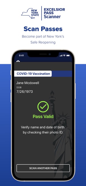 Nys Excelsior Pass Scanner On The App Store