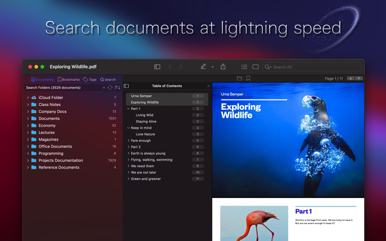 PDF Search for Mac 13.6 破解版 强大的智能的PDF文档搜索工具