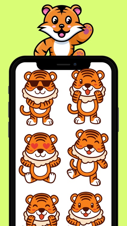 Baby Tiger Stickers!