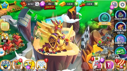 Dragon City Mobile iPhone Capturas de pantalla