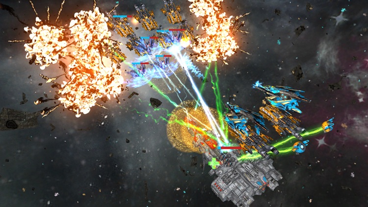 Space Ships WAR: 3D Battles TD