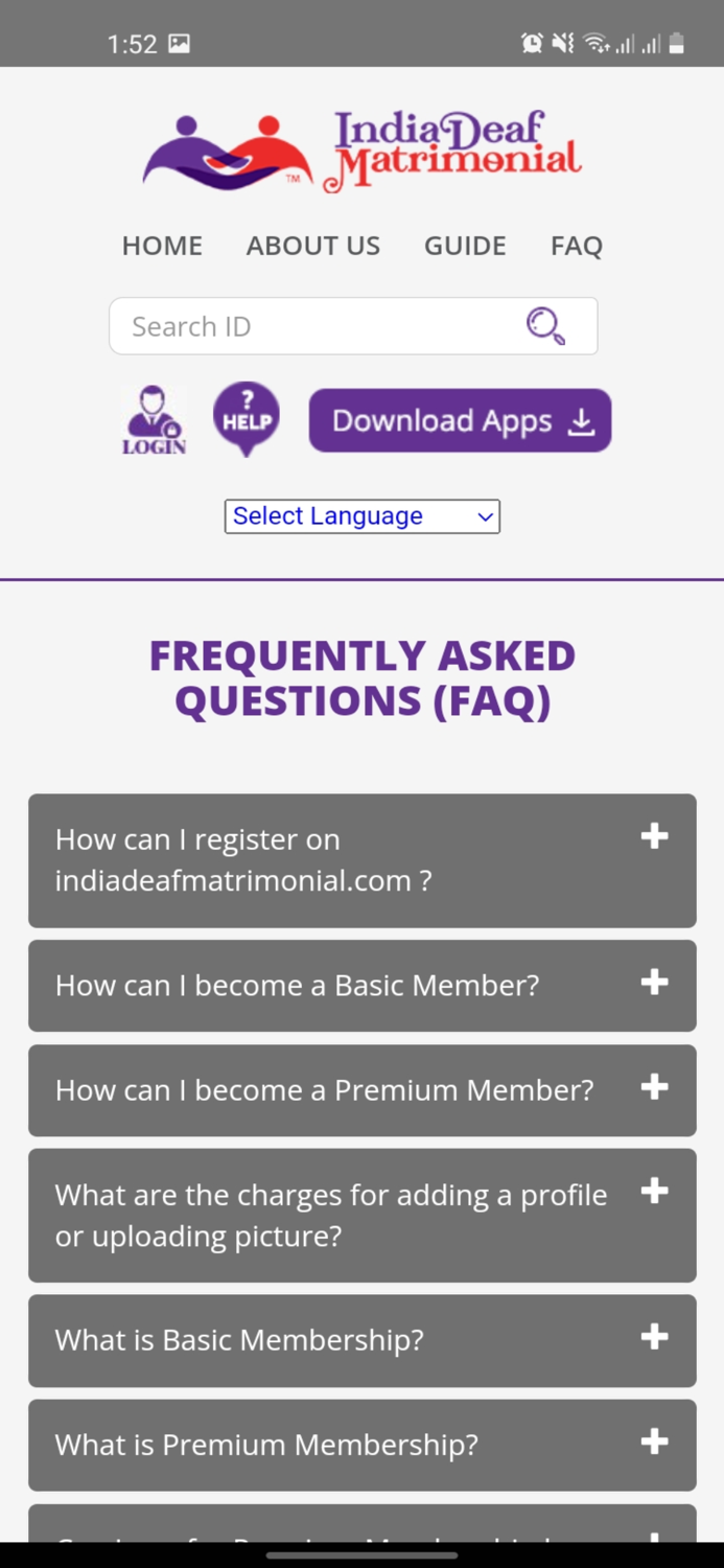 India Deaf Matrimonial - IDM