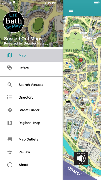 Bath Sussed Out Map screenshot 3