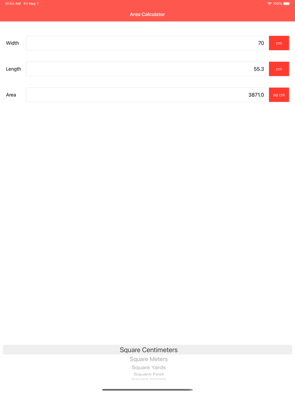 Area Calculator Fast screenshot 3