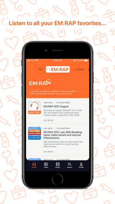 How to cancel & delete EMRAP for Emergency Medicine from iphone & ipad 2