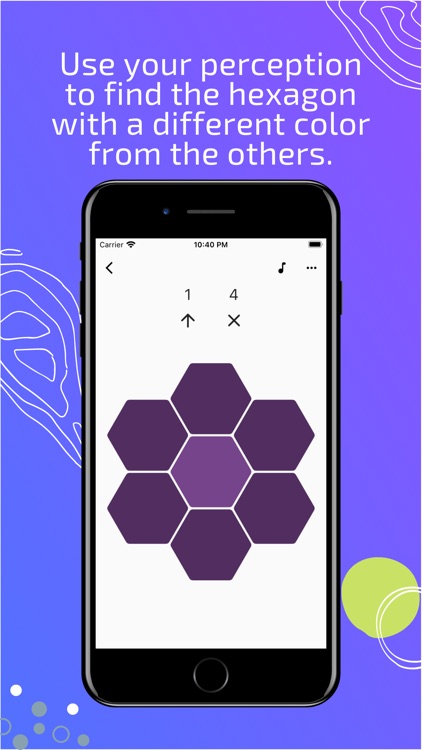 Different Hexagon Color - Game