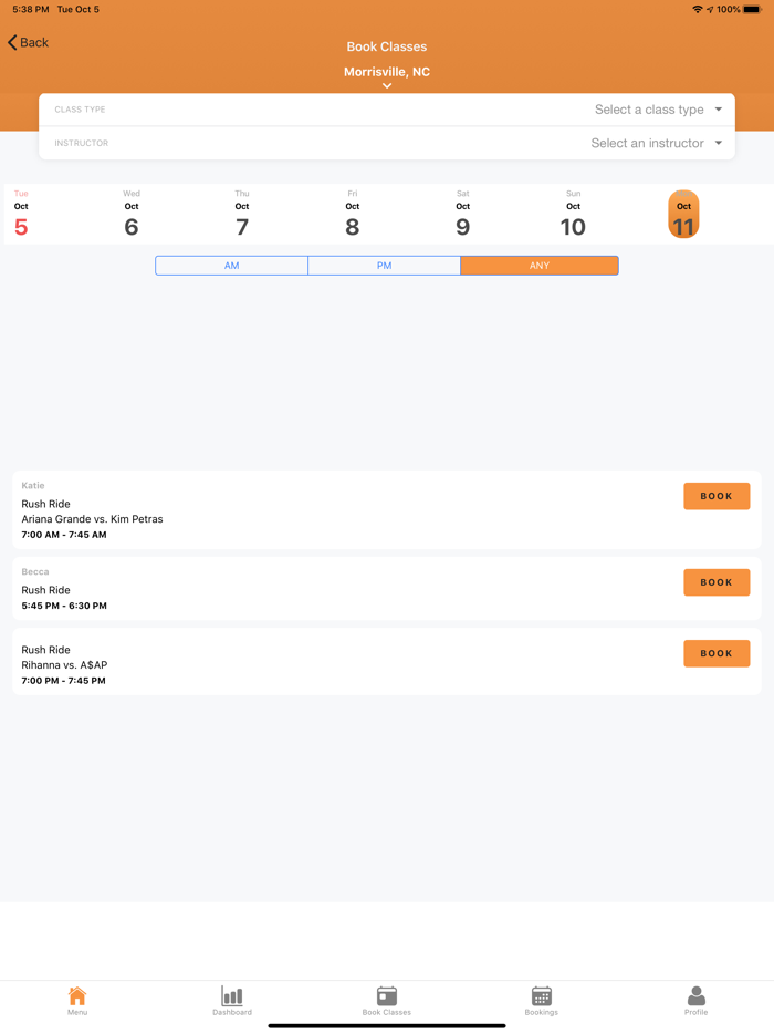 Rush Cycle Morrisville