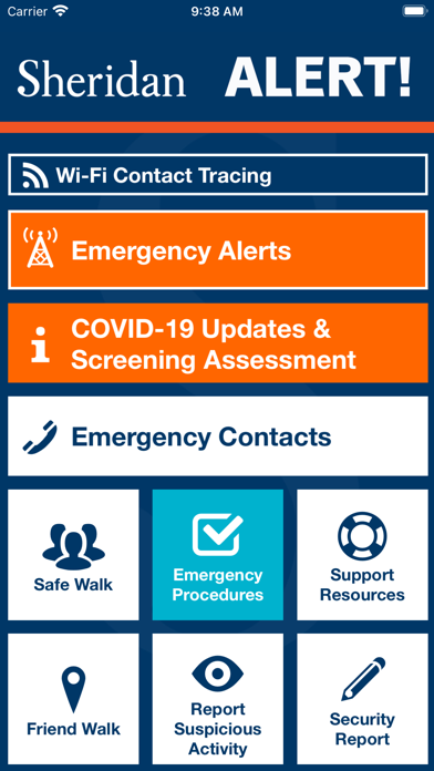 How to cancel & delete Sheridan Alert from iphone & ipad 1