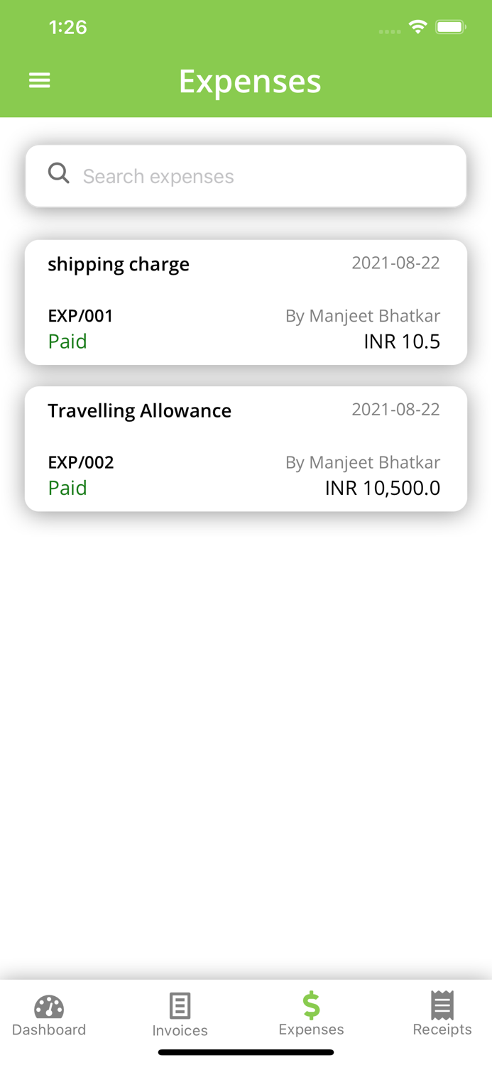 MAGIC Books - Invoicing App