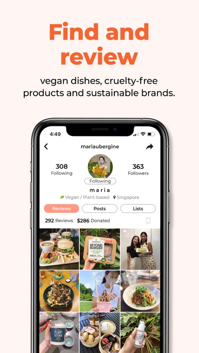 How to cancel & delete abillionveg - Find vegan eats from iphone & ipad 1