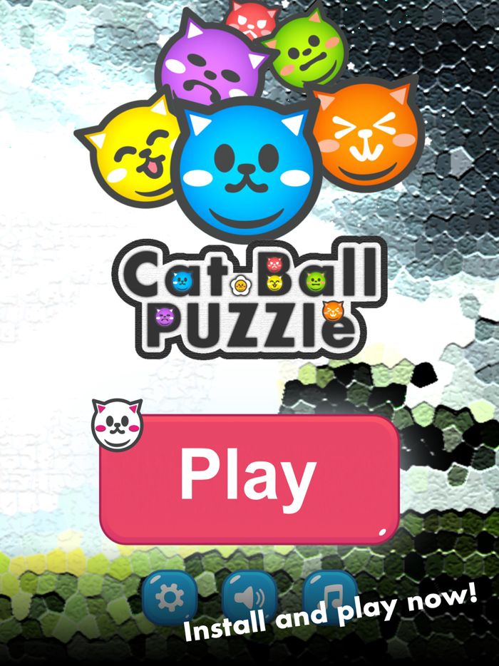 Cat Ball Puzzle Game
