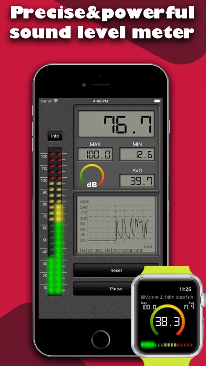 Decibel Metre (Sound Meter) screenshot-0