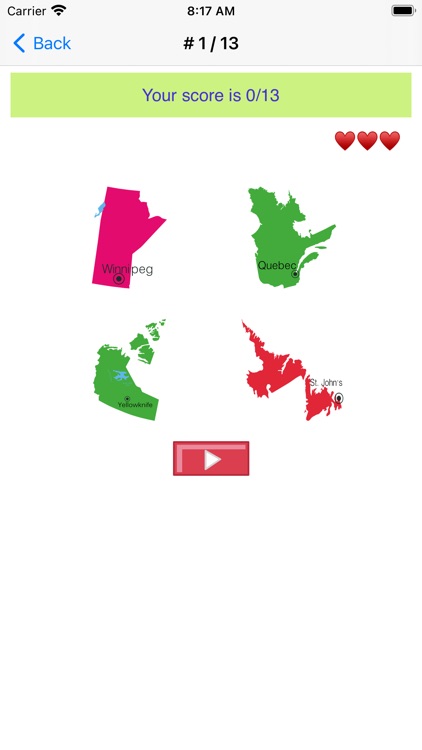 Canada Provinces Geo Quiz screenshot-3