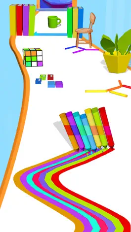 Game screenshot Pencil Color Run: Pen Rush 3d hack