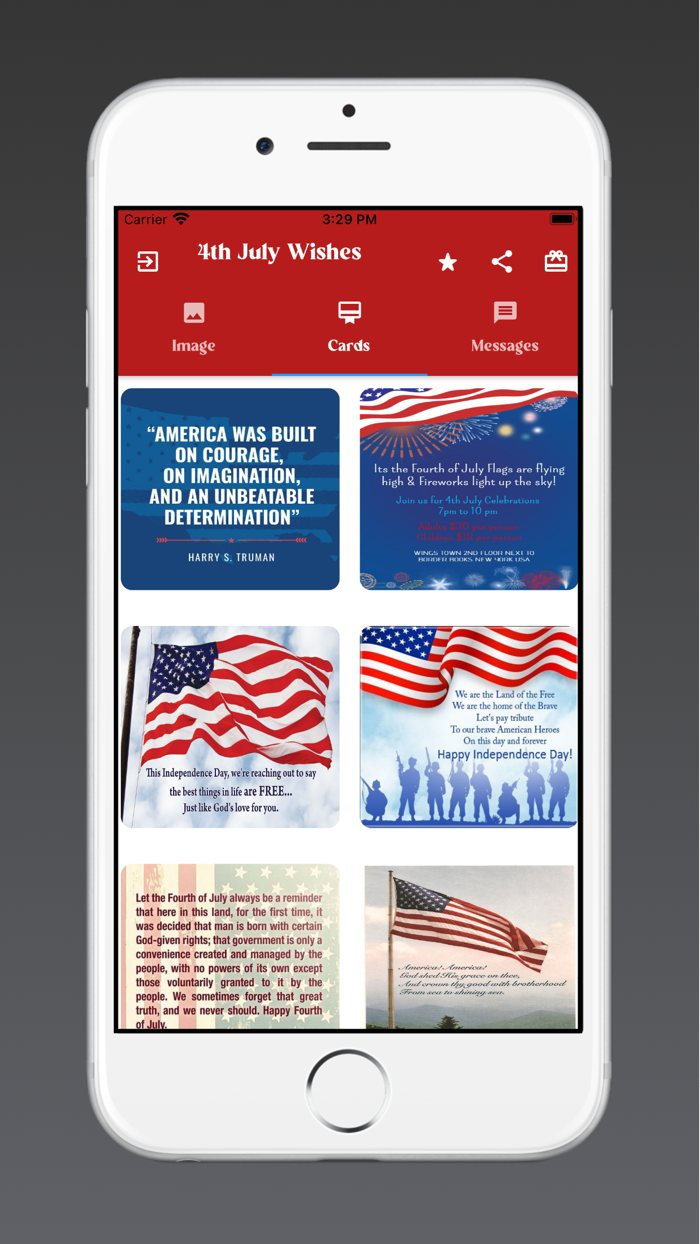 4th July Wishes and Cards