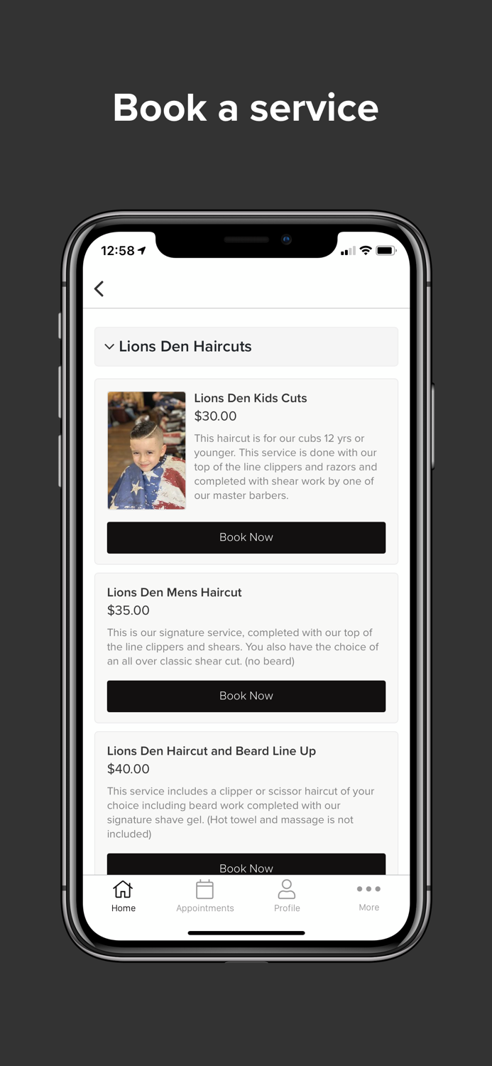 Lions Den Shear and Shave Co.