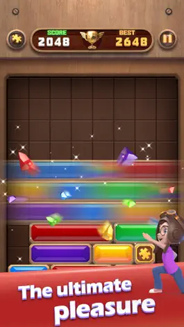 Game screenshot JigsawFallingSquare apk